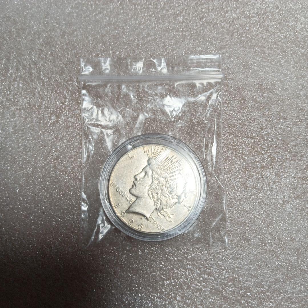 1926年 アメリカ1ドル銀貨 「ピースダラー」【銀90%】