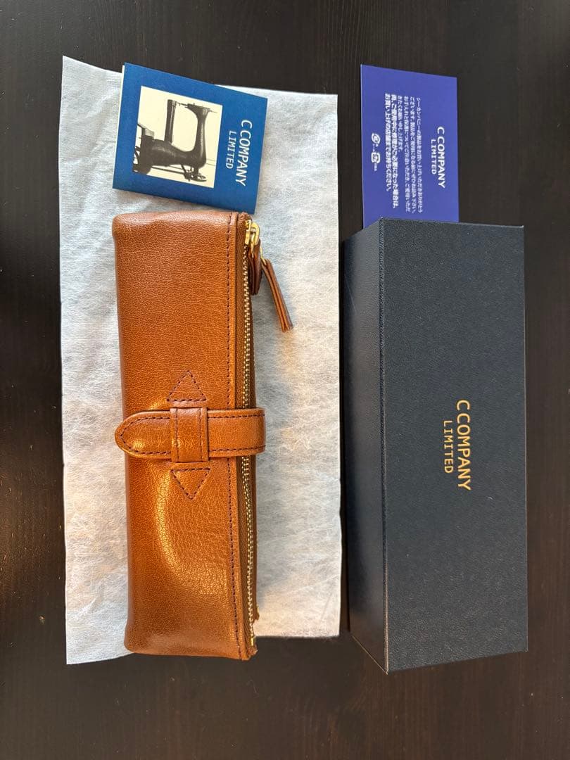 C COMPANY ルポペンケース　カースルブラウン