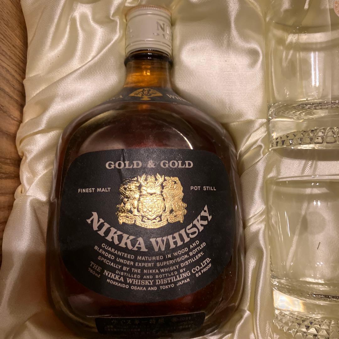 ニッカ　ウイスキー　GOLD＆GOLD