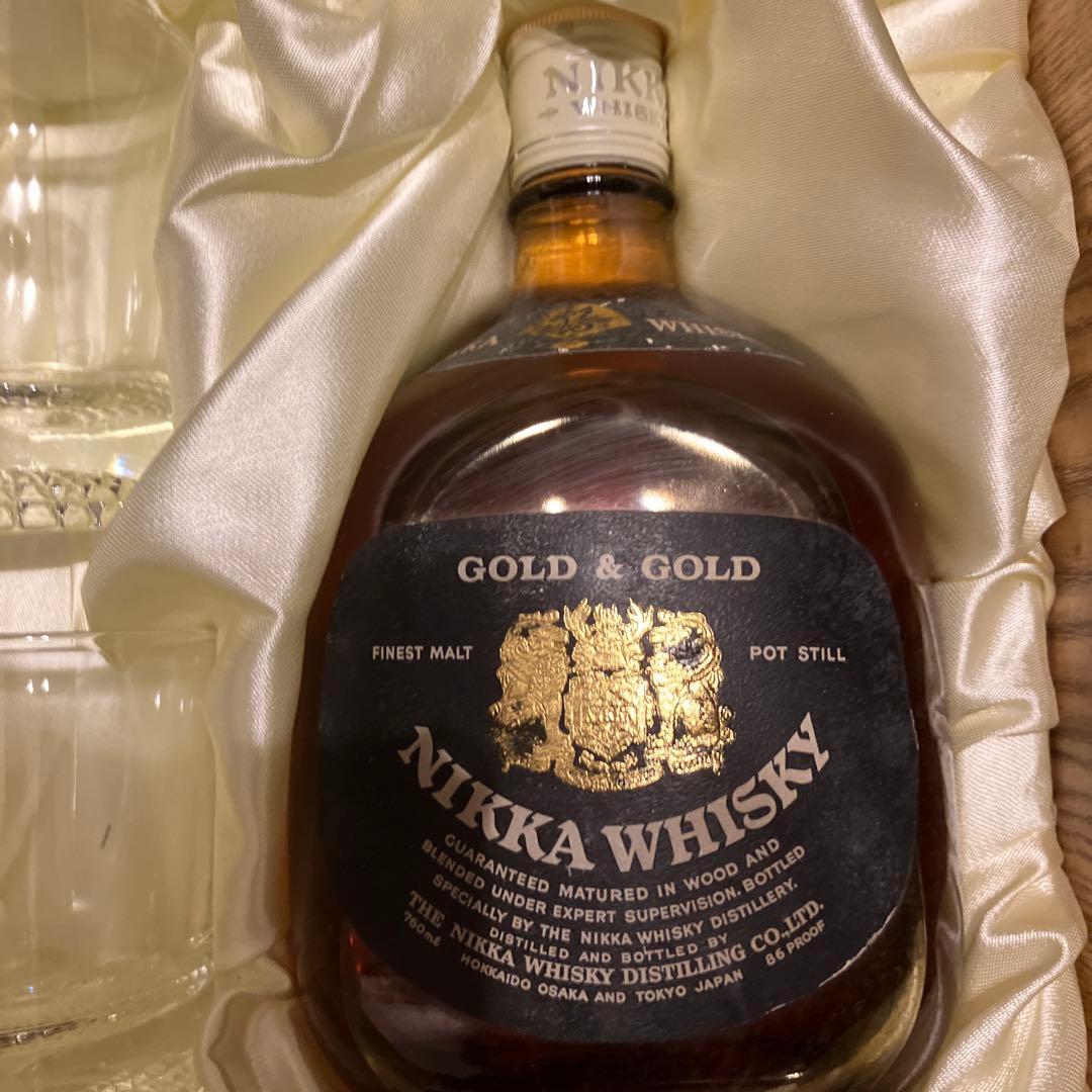 ニッカ　ウイスキー　GOLD＆GOLD