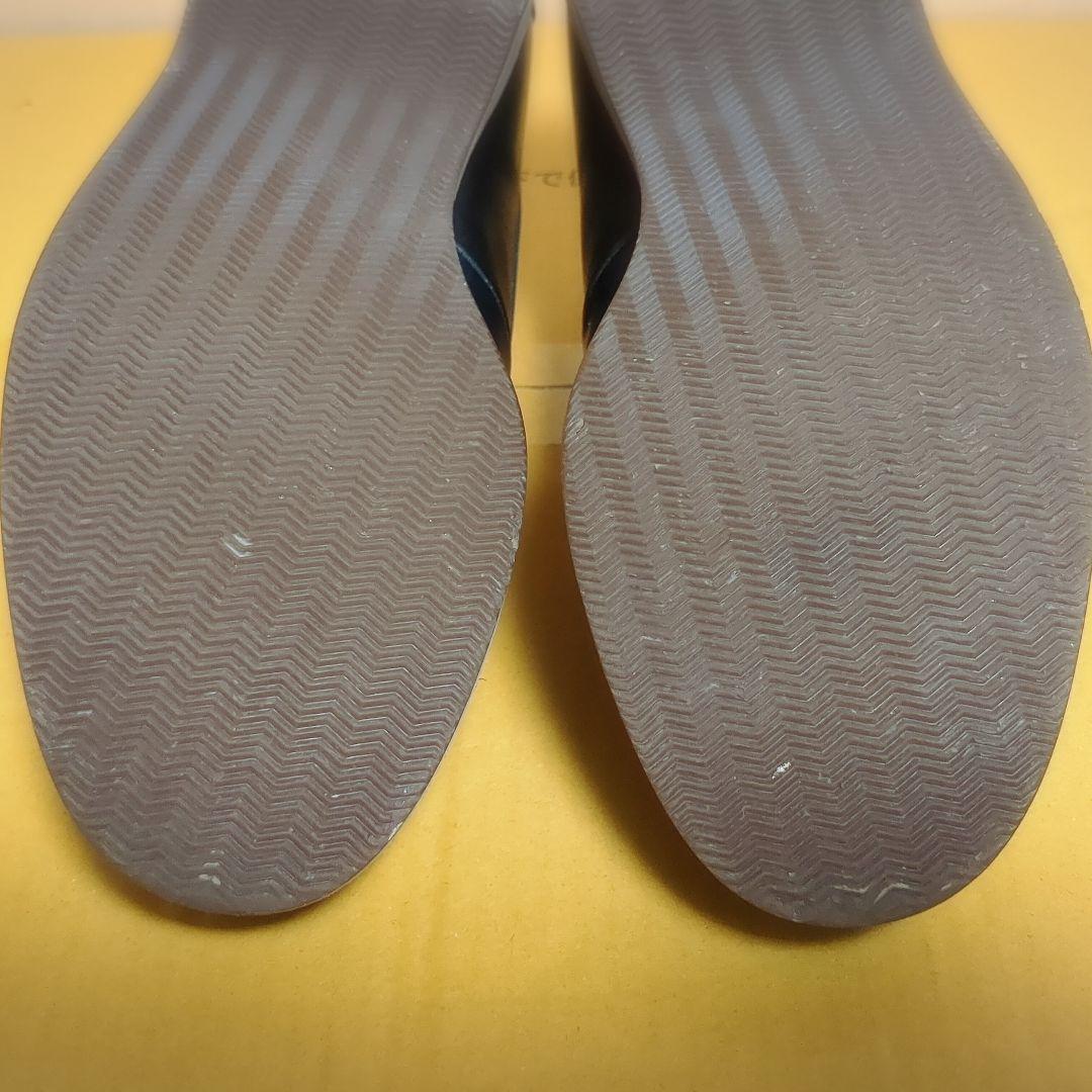 美品 BURBERRY LONDONバーバリー ロンドン レザーデッキシューズ