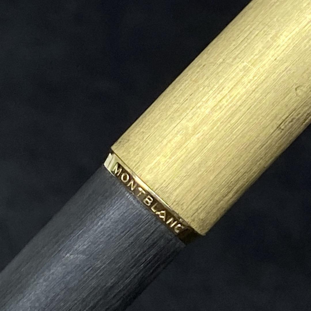 MONTBLANC 284 ハンマートリガー式 ボールペン ゴールドヘアーライン