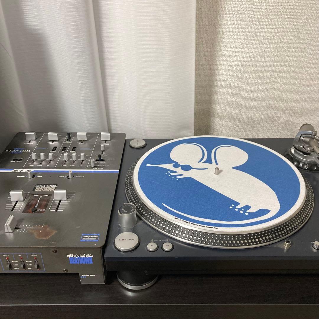 Stanton ST.150（ターンテーブル）＋SA-5（ミキサー）