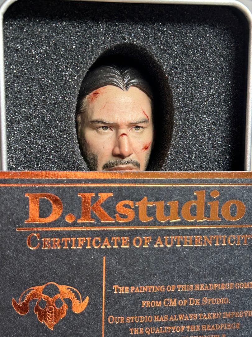 1/6 カスタムヘッド 『ジョン・ウィック チャプター2』バトルダメージ