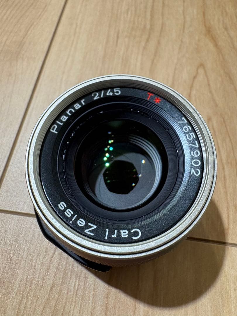 Carl Zeiss Planar 2/45 レンズ contax コンタックス