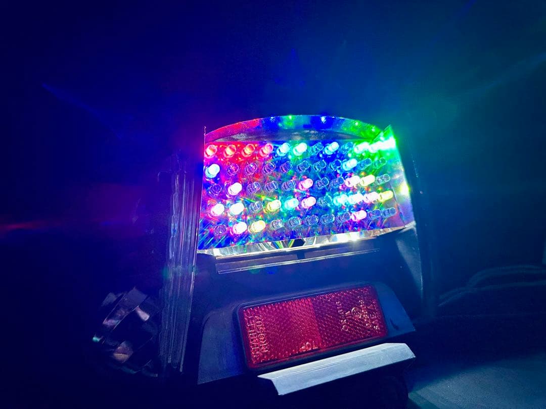 ZX af34 af35 RGB テール ランプ LED レインボー Dio