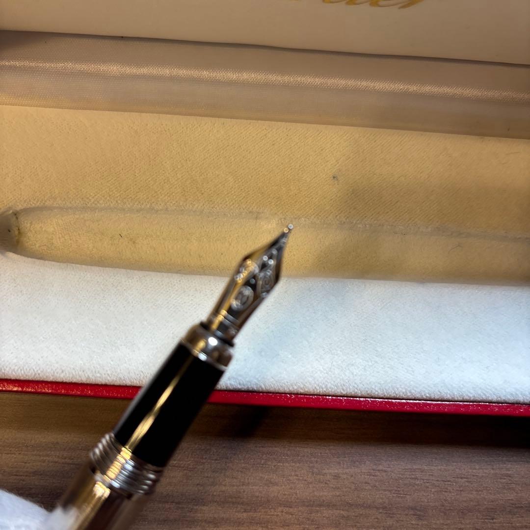 Cartier 万年筆 フルートデザイン