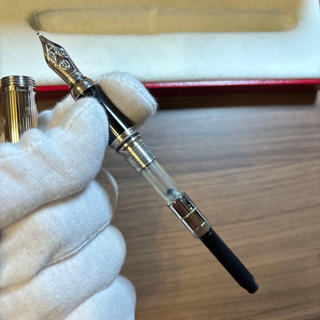 Cartier 万年筆 フルートデザイン