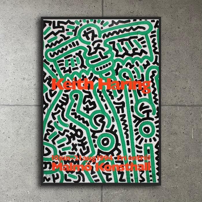 額装品/Untitled (For Maria) Detail/キース ヘリング