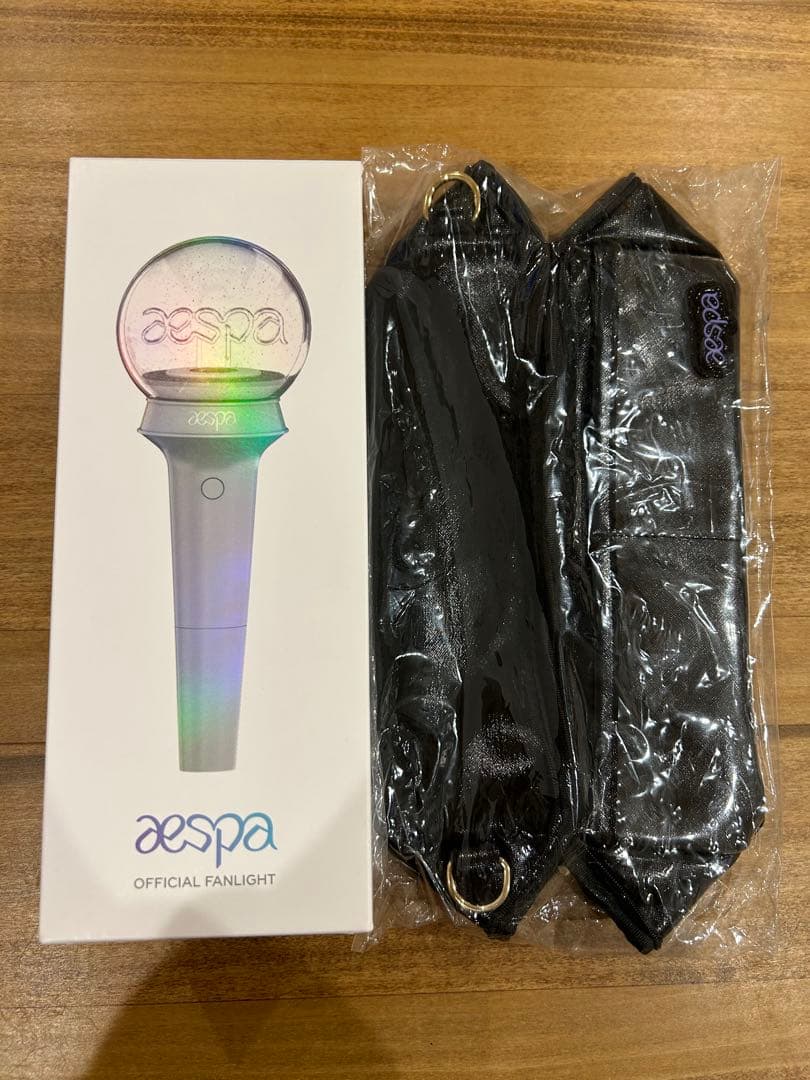 aespa ペンライト　ペンライトケース　KーPOP グッズ