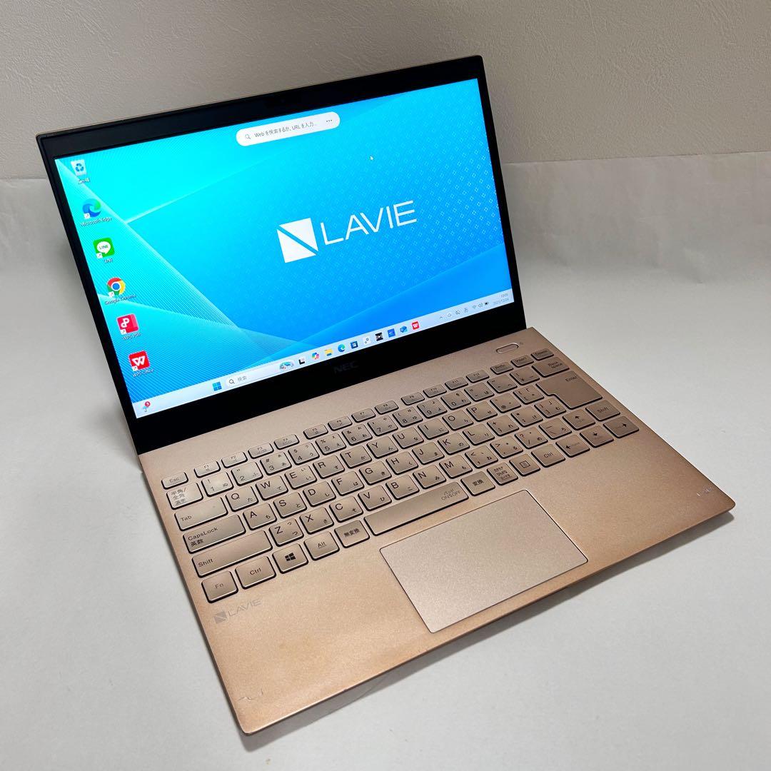 【ゴールド】LAVIE｜第11世代i7｜16GB｜512GB｜バッテリー超良好