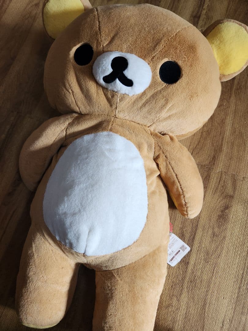 リラックマ　３周年記念ぬいぐるみ　全長約７０cm程度　サンエックス　3rd