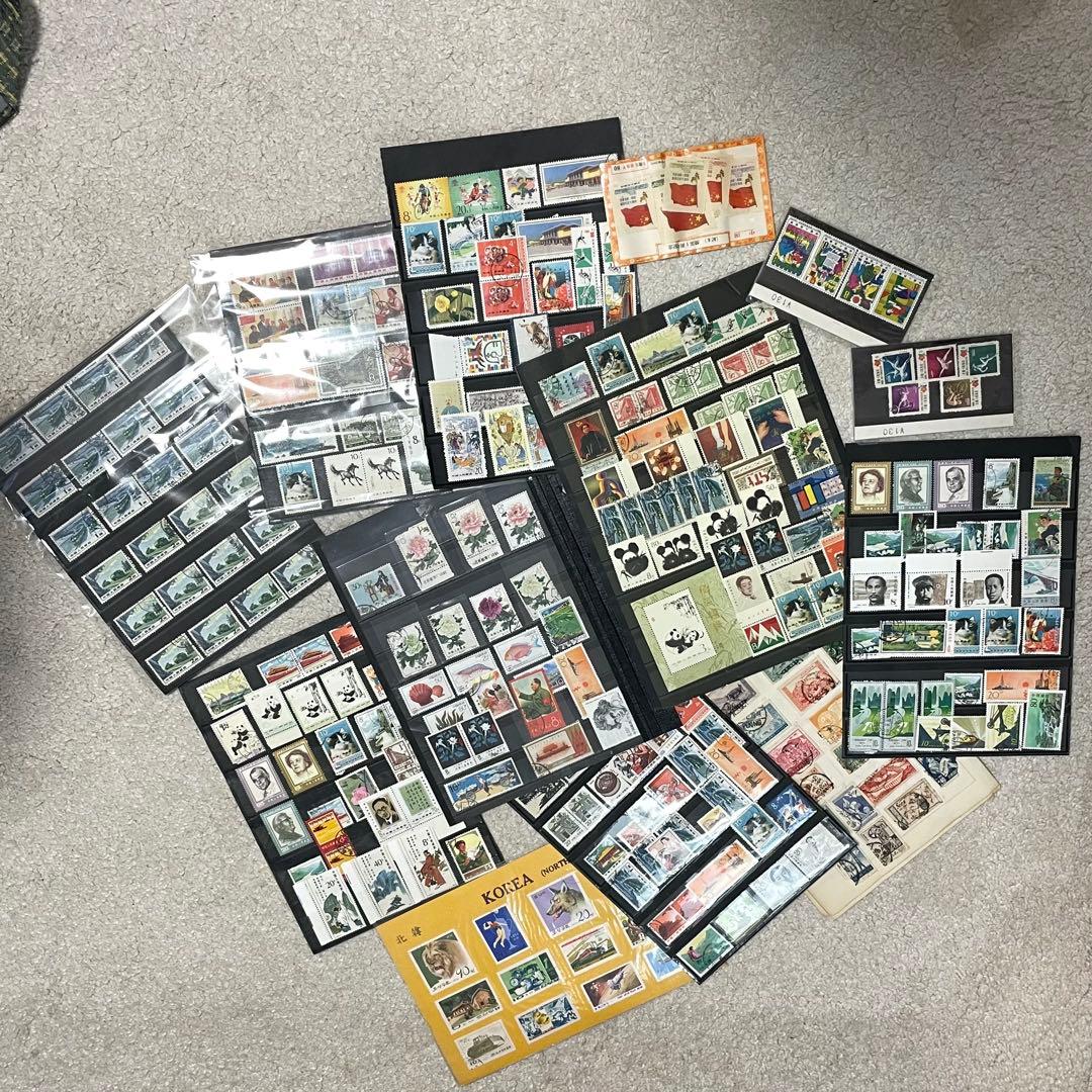 中国切手　色々まとめ売り