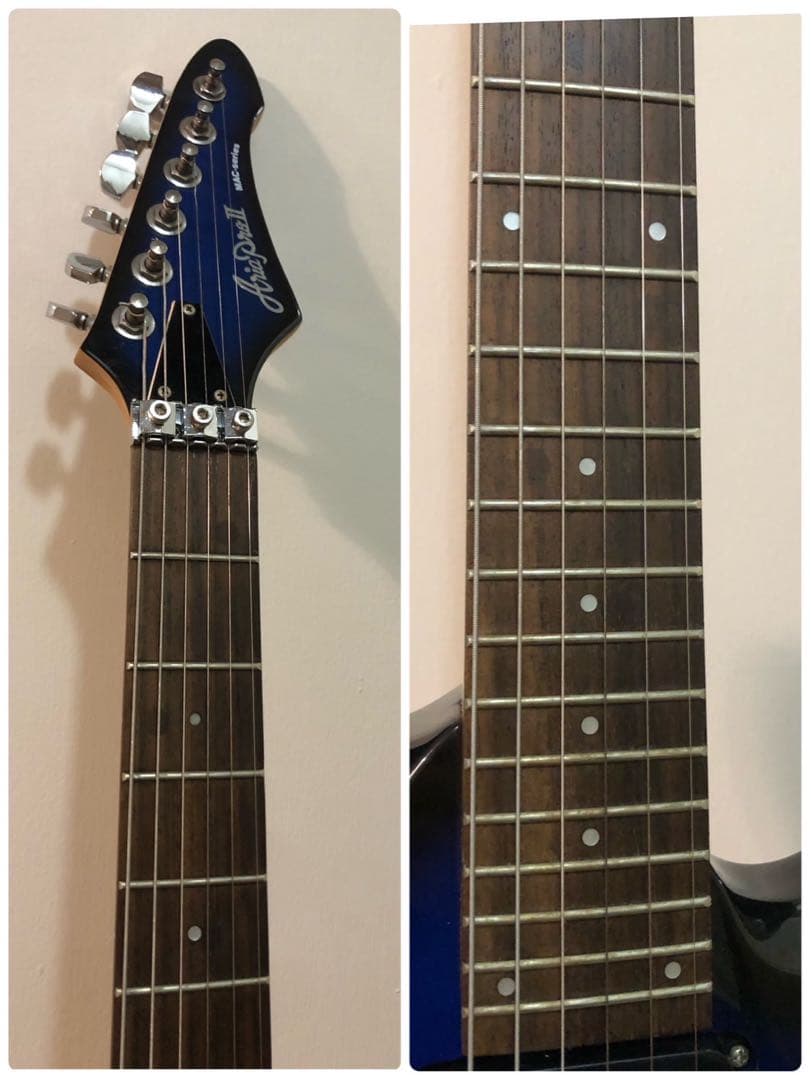 美品　調整済　アリアプロ2 MACシリーズ　24F フロイドローズ　エレキギター