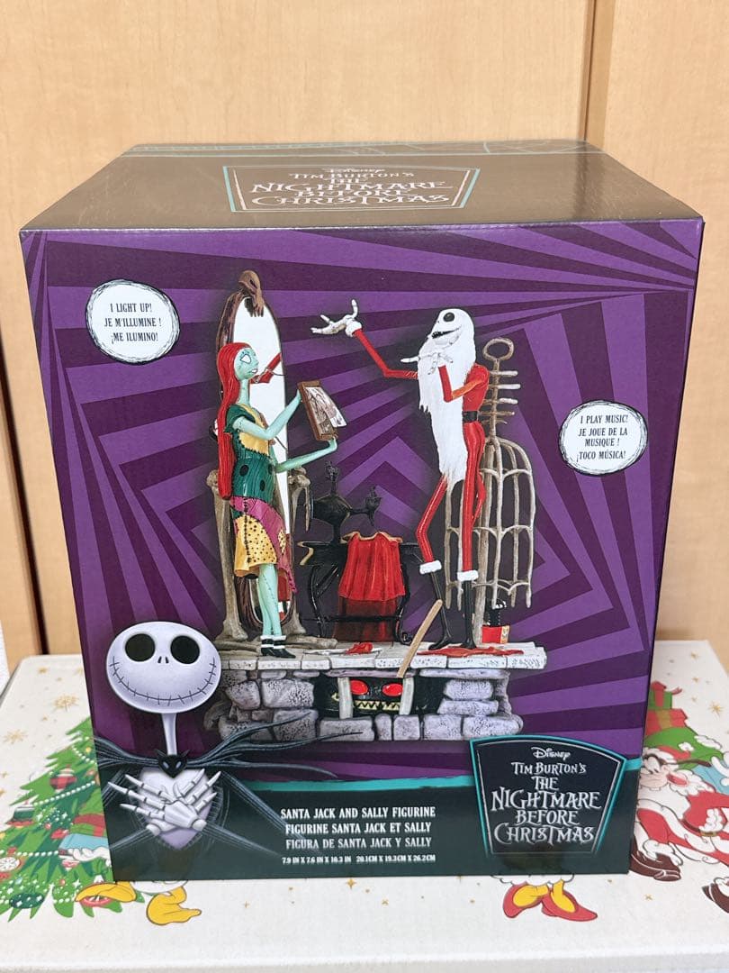 オ*シ様 ナイトメアー・ビフォア・クリスマス フィギュア ライトアップ＆ミュージ