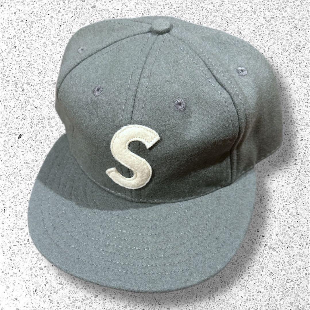 帽子 Supreme Ebbets field flannels cap S logo