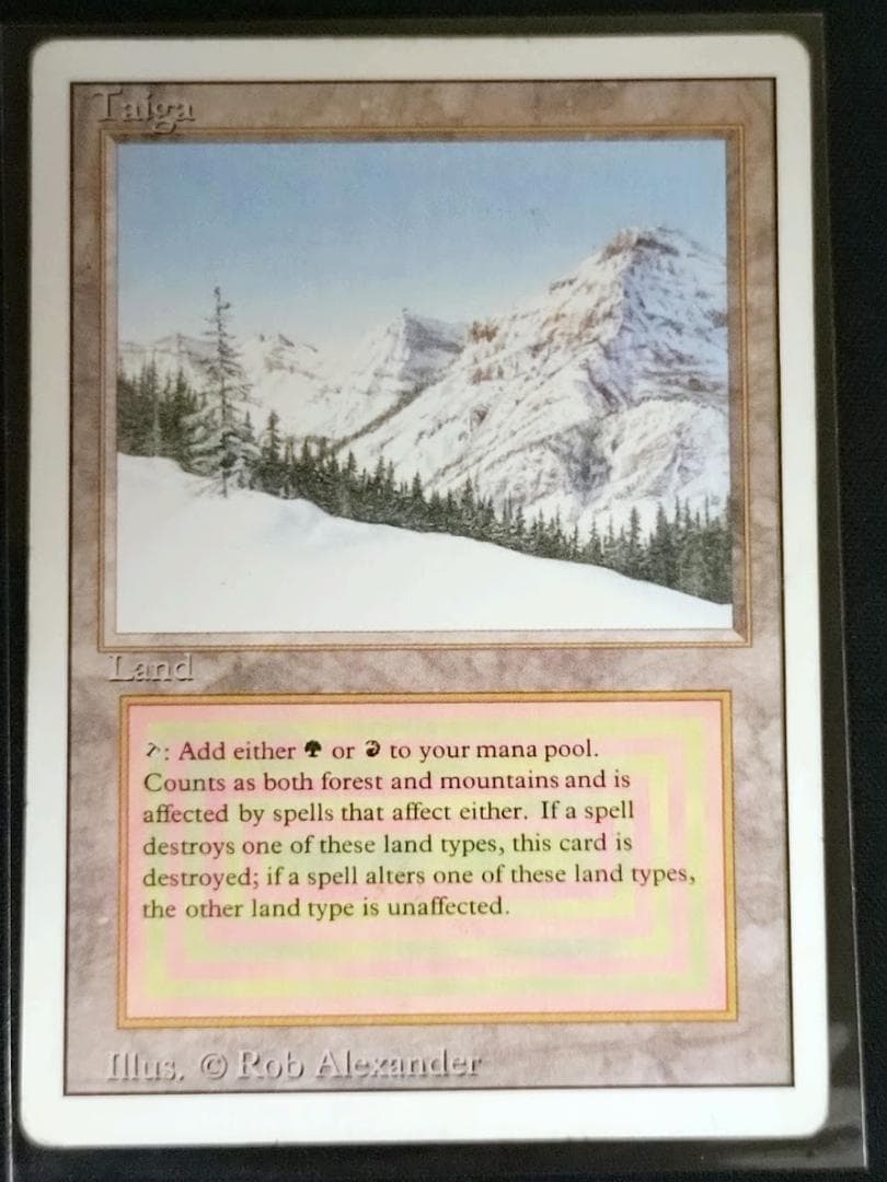 MTG Taiga リバイズド 3ED