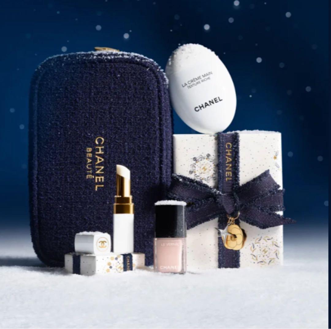 シャネル　CHANEL リップアンドネイルケアセット　ホリデー　2025