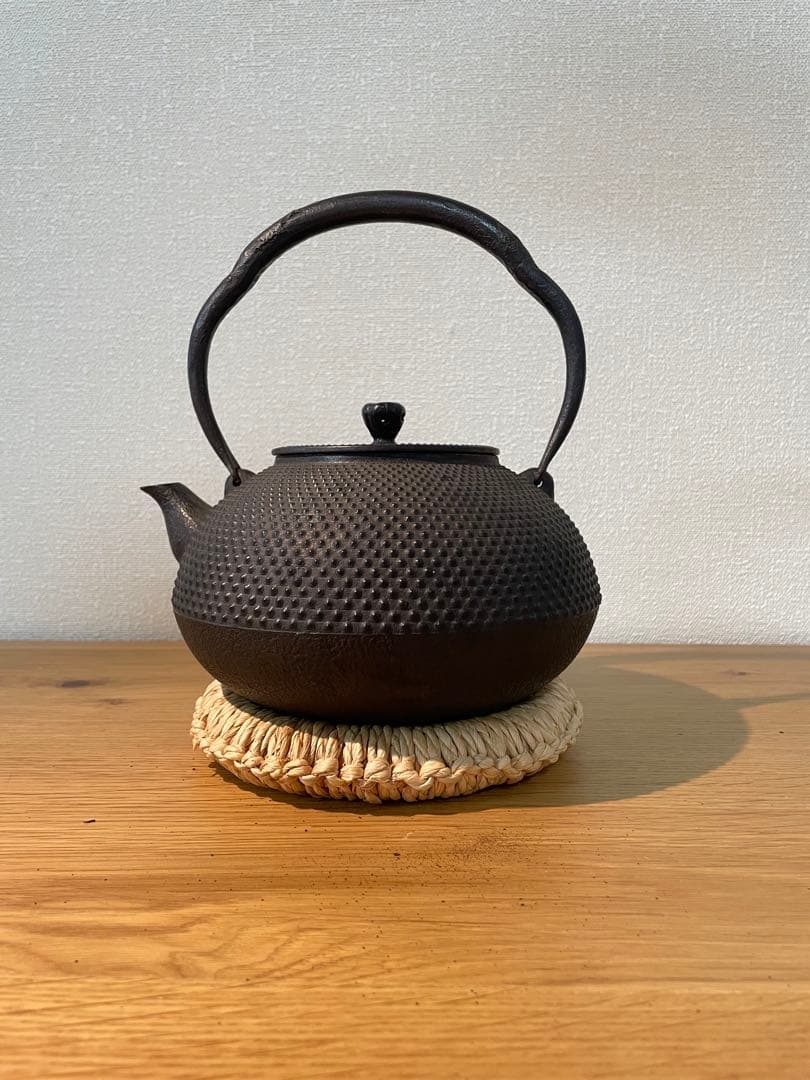 0289 釜師 金澤鶴斎造 鶴州 南部鉄器 南部鉄瓶 急須