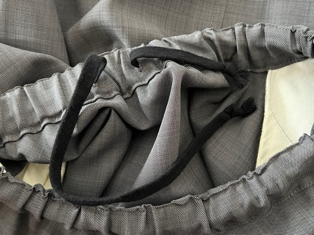 【極美品】コムデギャルソン　サルエルパンツ　グレー　S