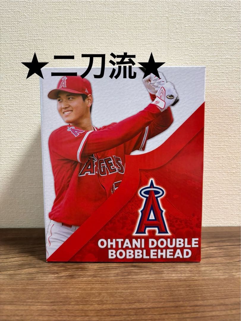 【限定品】大谷翔平 二刀流 ダブルボブルヘッド 球場配布 非売品 新品