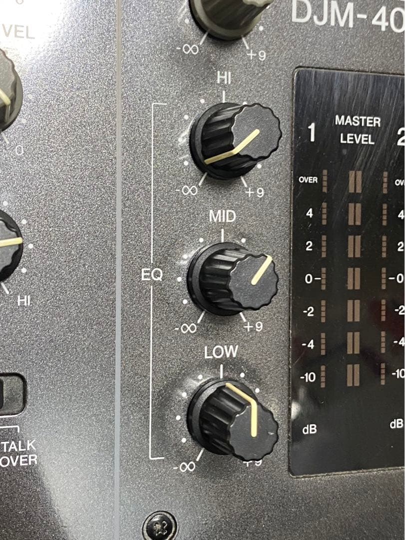 動作未確認 現状品 Pioneer DJM-400 DJミキサー パイオニア