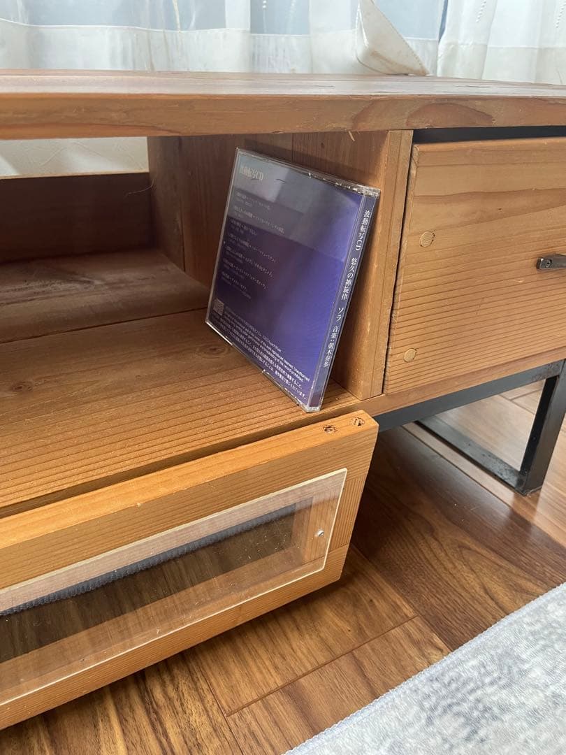 テレビボード　オシャレ　ナチュラルウッドテレビボード 直接引き取り可能