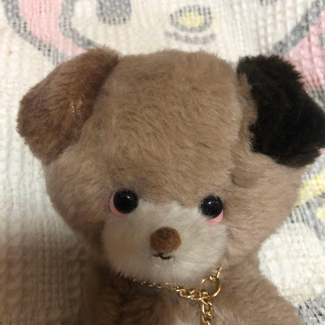 昭和レトロ　ヴィンテージ 犬　ぬいぐるみ　中古品