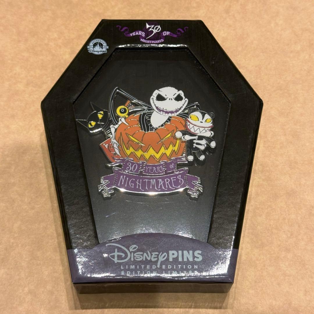 【新品未使用】ナイトメアービフォアクリスマス ジャック ピンズ 希少