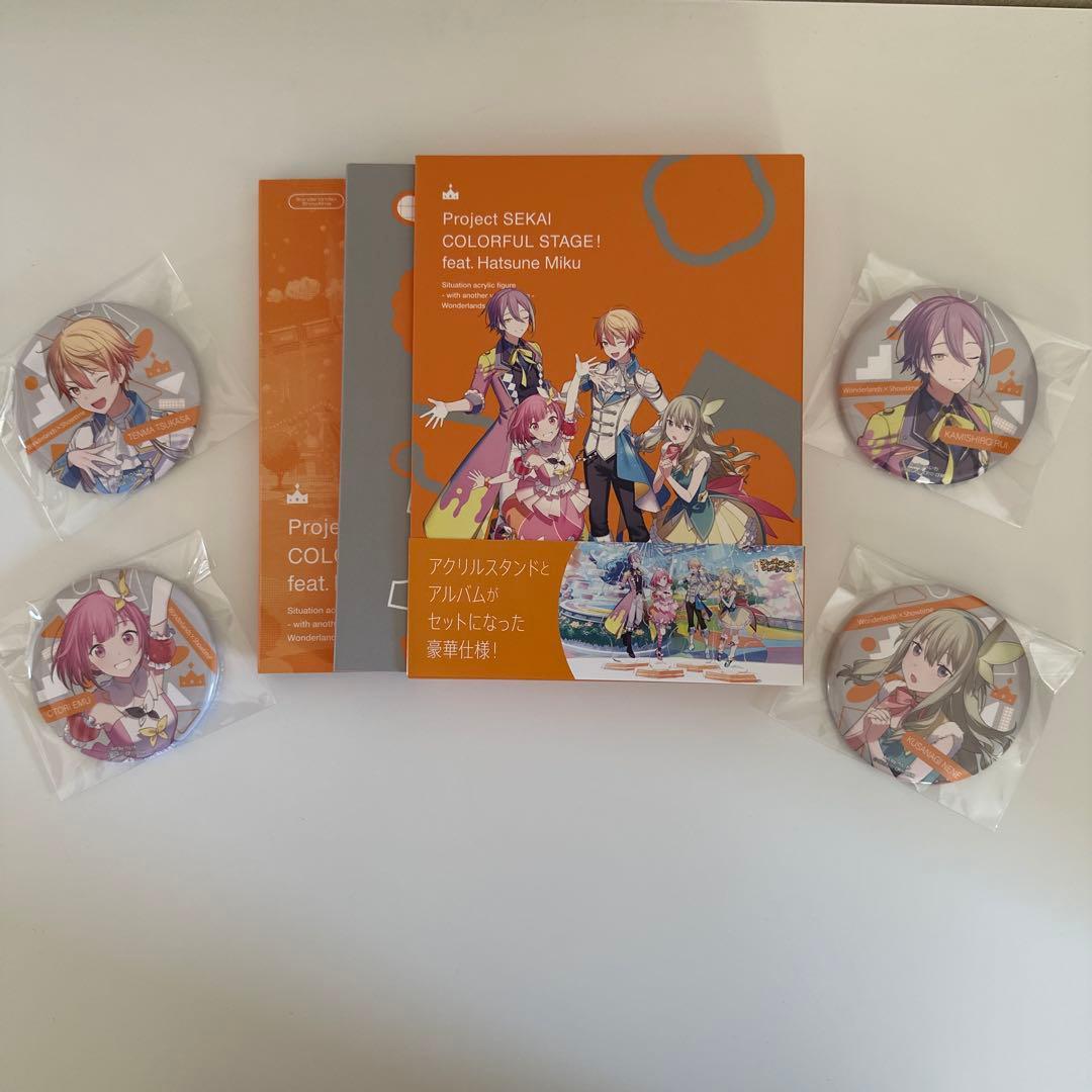 プロセカ ワンダーランズ×ショウタイム アナザーボーカルアルバム　缶バッジ