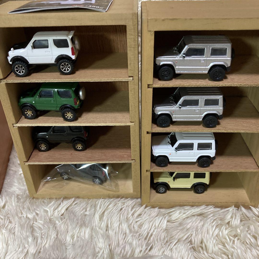 ジムニーガチャ　SJ30 JB23 JB64 JB74 アオシマビームコンプリ