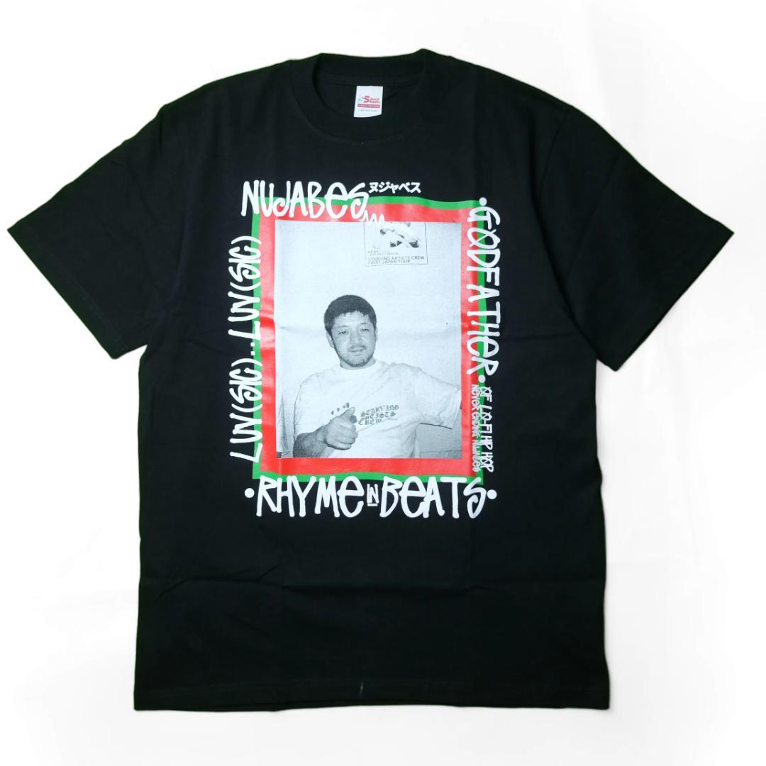 Nujabes Tシャツ Lサイズ 黒 JUN SEBA 両面プリント