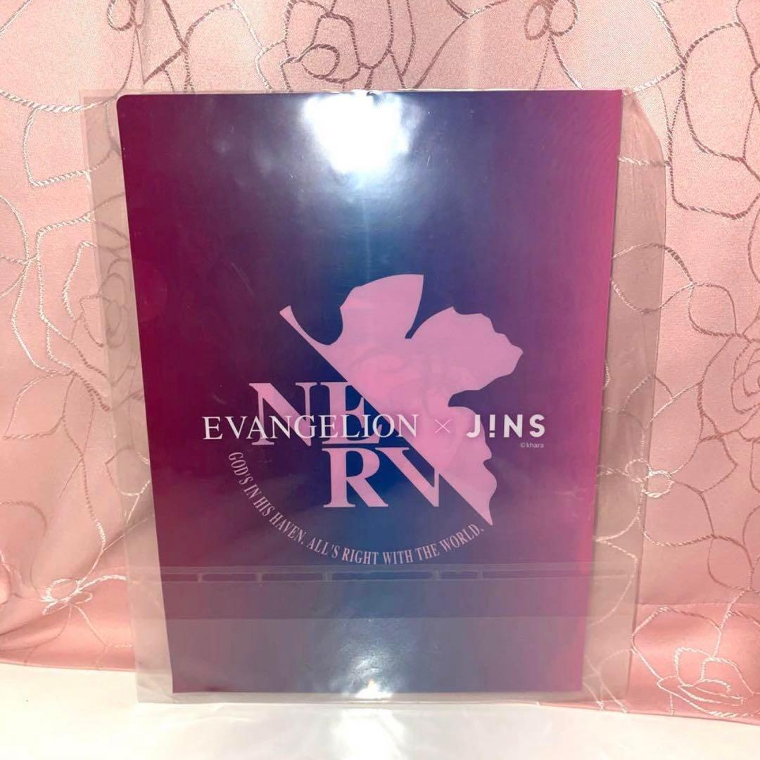 エヴァ　JINS コラボ　真希波マリ　クリアファイル　エヴァンゲリオン　マリ