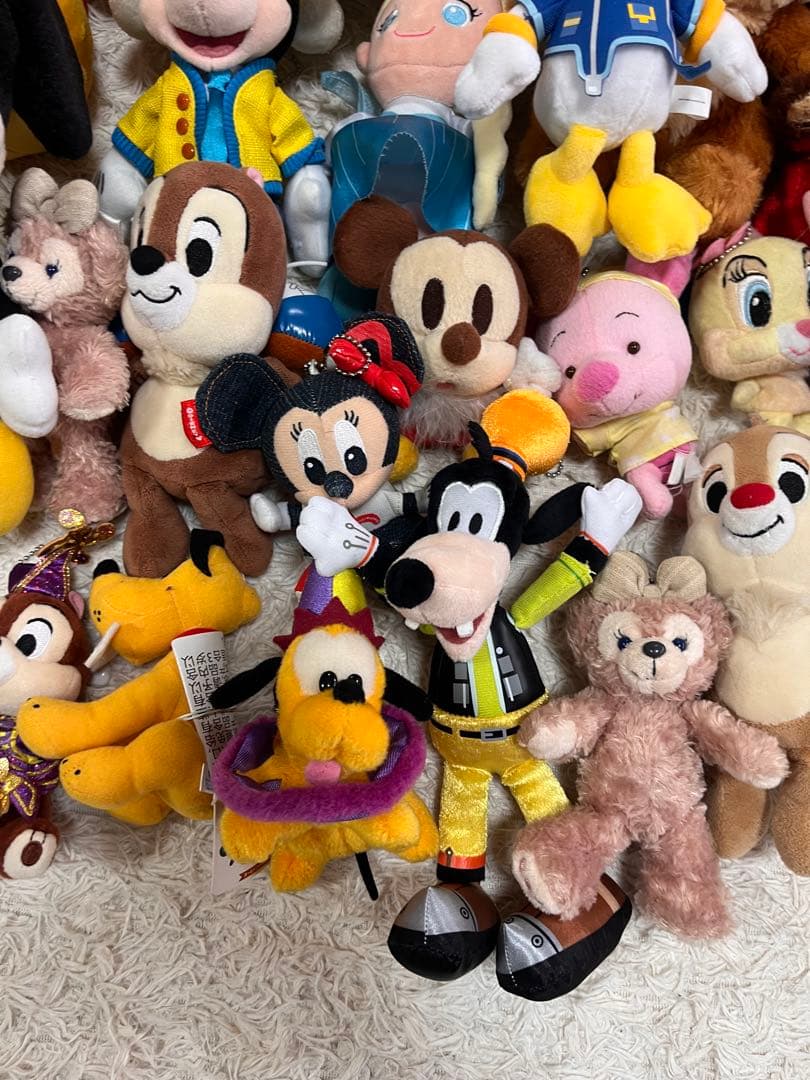 ディズニー ぬいぐるみ マスコット ディズニーランド　ディズニーシー　プライズ