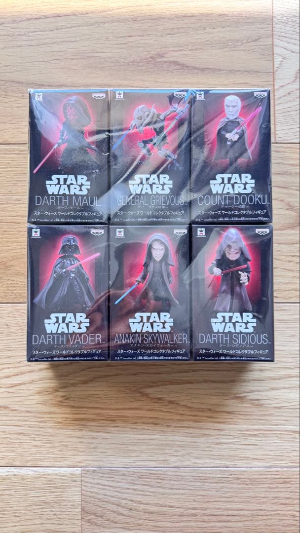 スターウォーズ ワールドコレクタブルフィギュア 全6種 セット