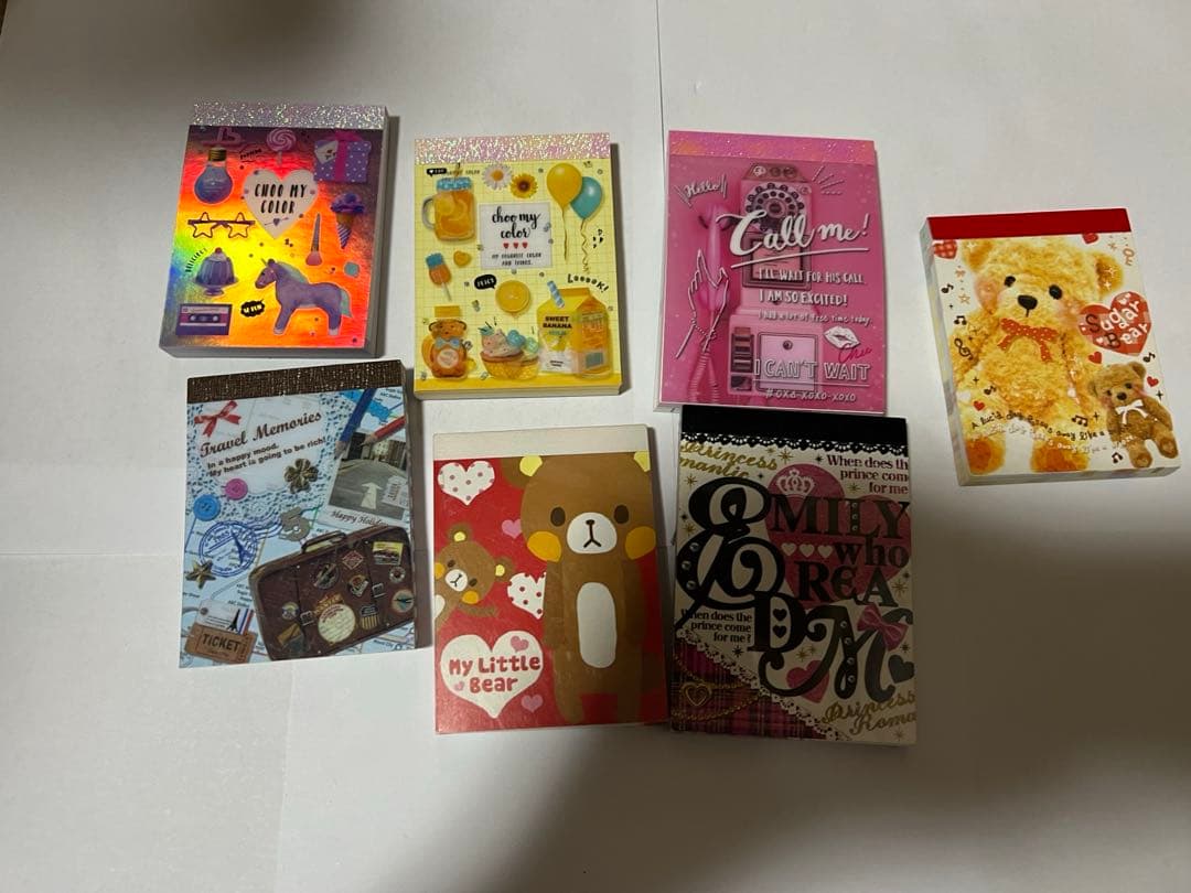 平成レトロ　メモ帳　シール　まとめ売り