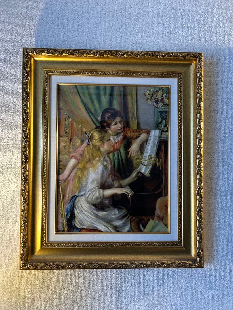 ピアノを弾く少女たち　ルノワール