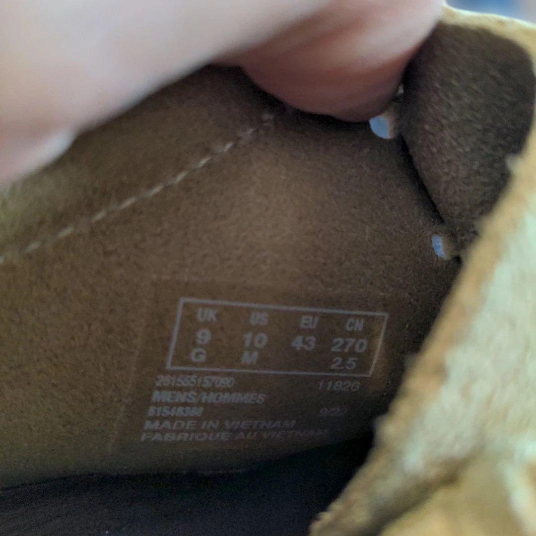 クラークス ワラビー ベージュ スエード UK9 27cm