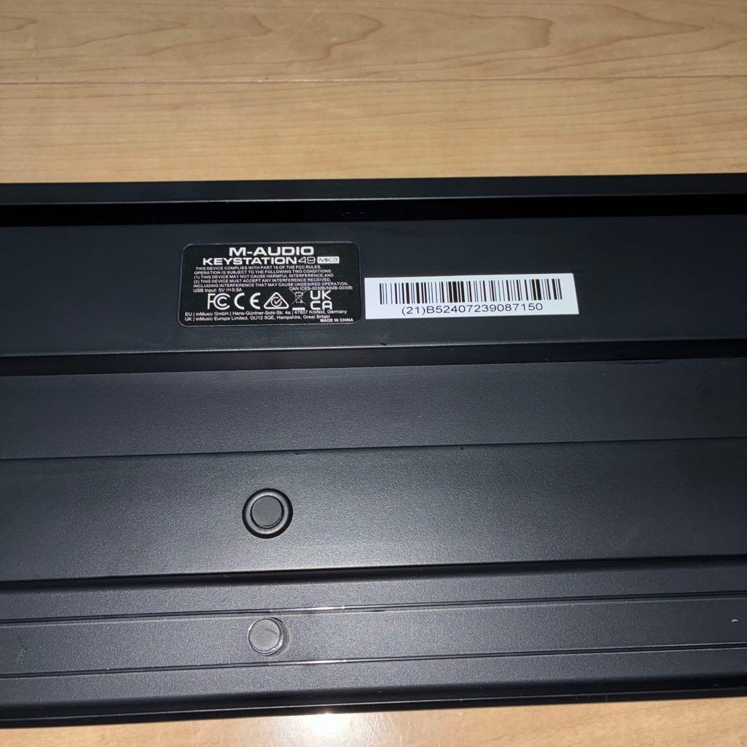 美品！！M-Audio/エムオーディオ　KEYSTATION49 MK3