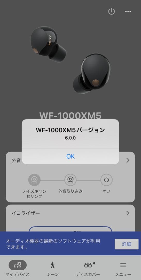 【ほぼ新品並】今年の10月購入。WF-1000XM5 充電ケースと左耳 片方のみ
