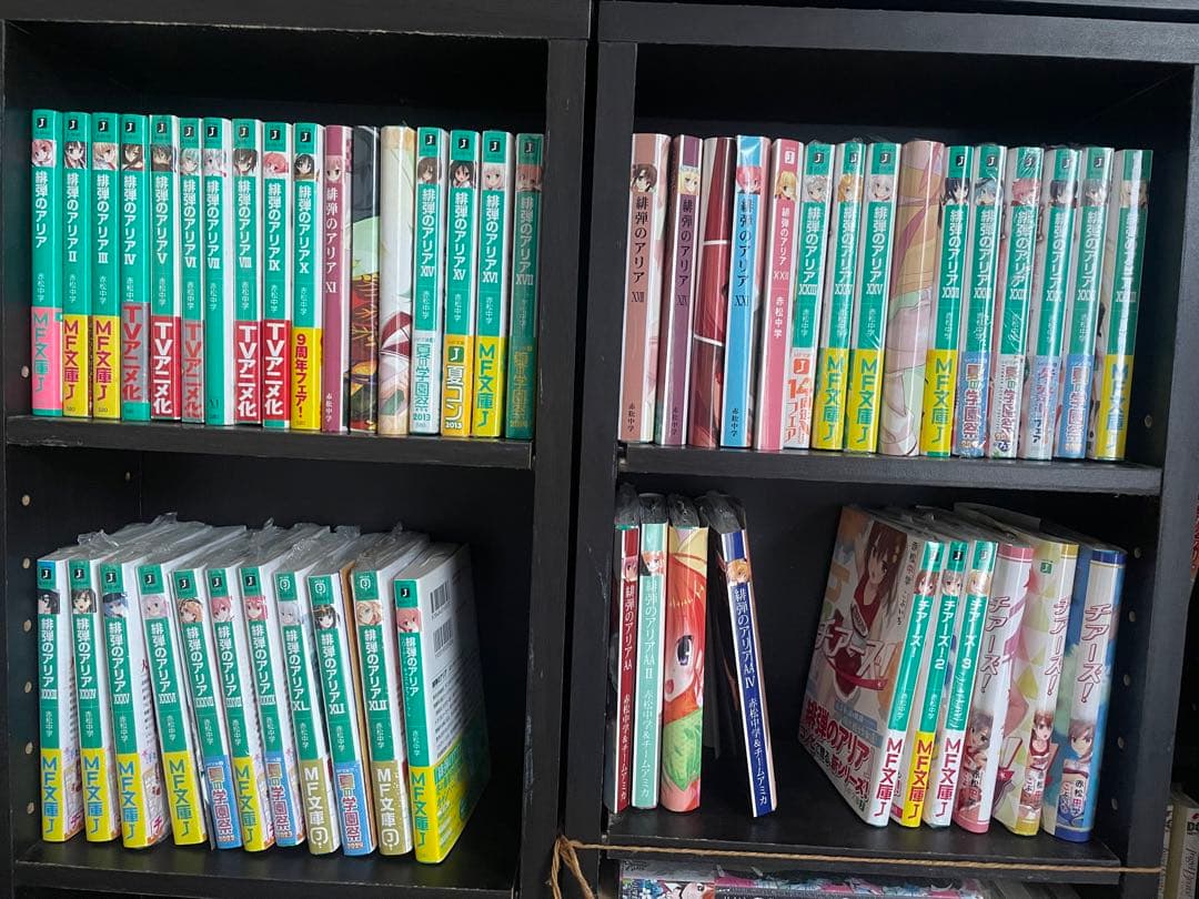 緋弾のアリア1-42巻＋1冊+AA4巻+他赤松中学作品6冊　合計53冊　特典付き