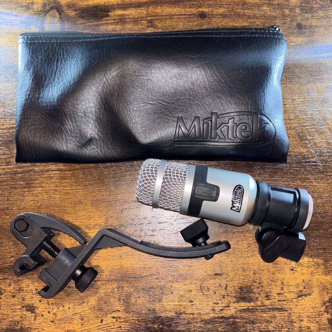 Miktek PM10 スネアドラム用マイク
