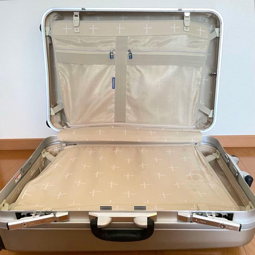 innovator イノベーター 大型スーツケース ゴールド 79×53×30