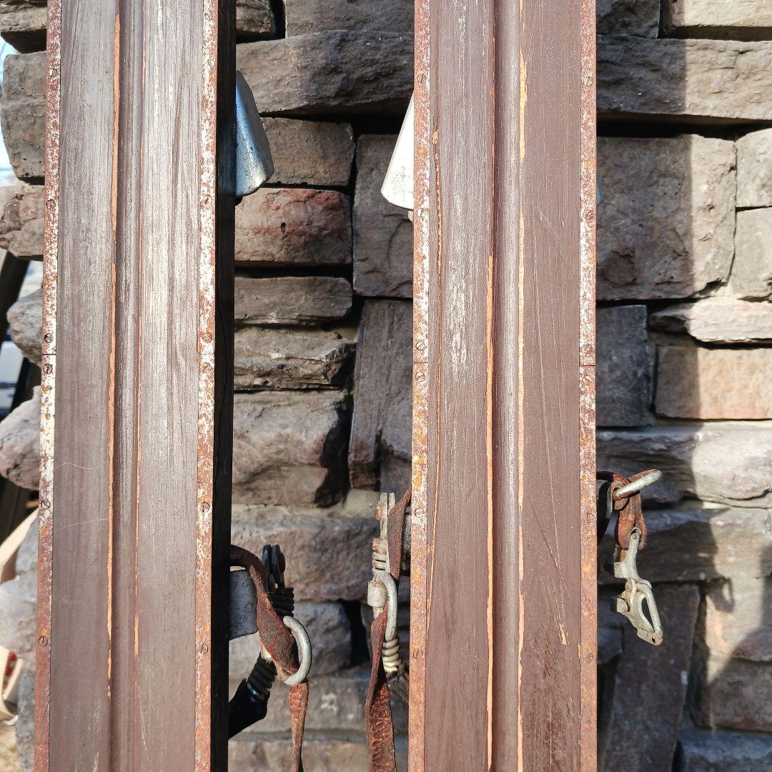 アンティーク　スキー・ストックセット　KANDAHAR　FISCHER