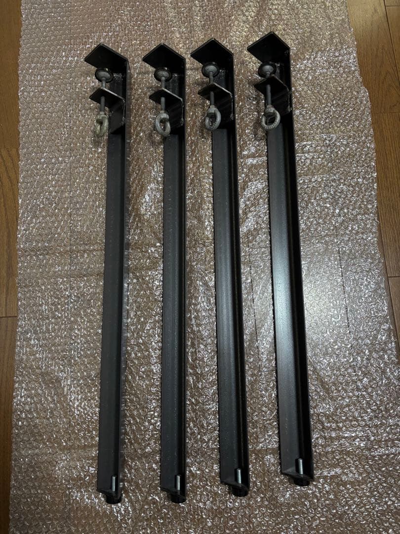 クランプ　鉄脚　アイアン　4本セット