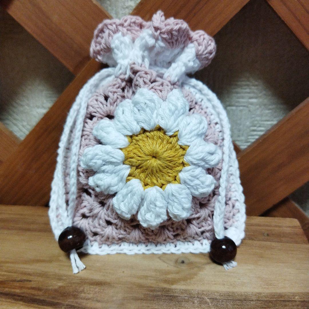 あい様確認用【クッションポーチ】アクリル　ポリエステル　グラニー