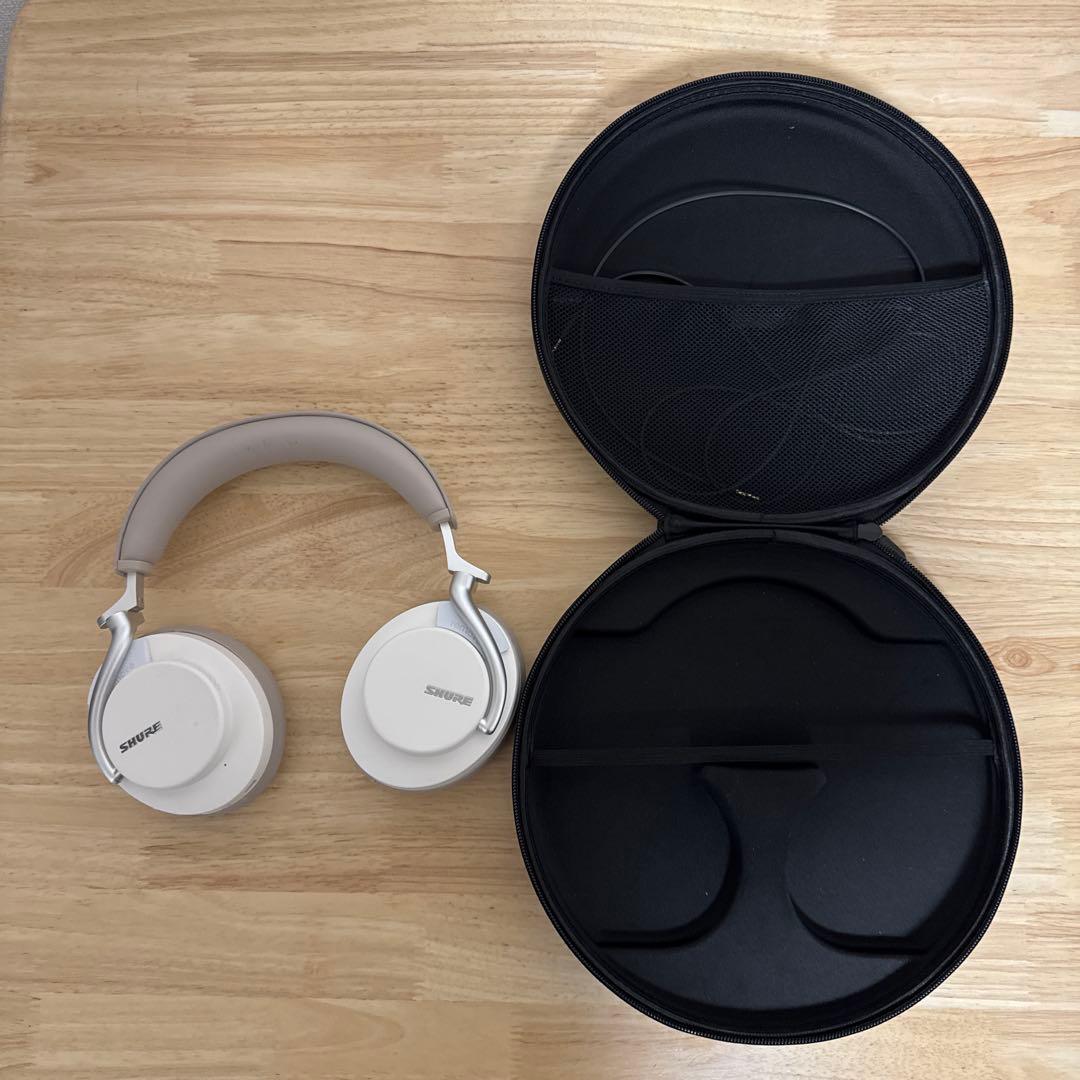 SHURE ワイヤレスヘッドホン ホワイト
