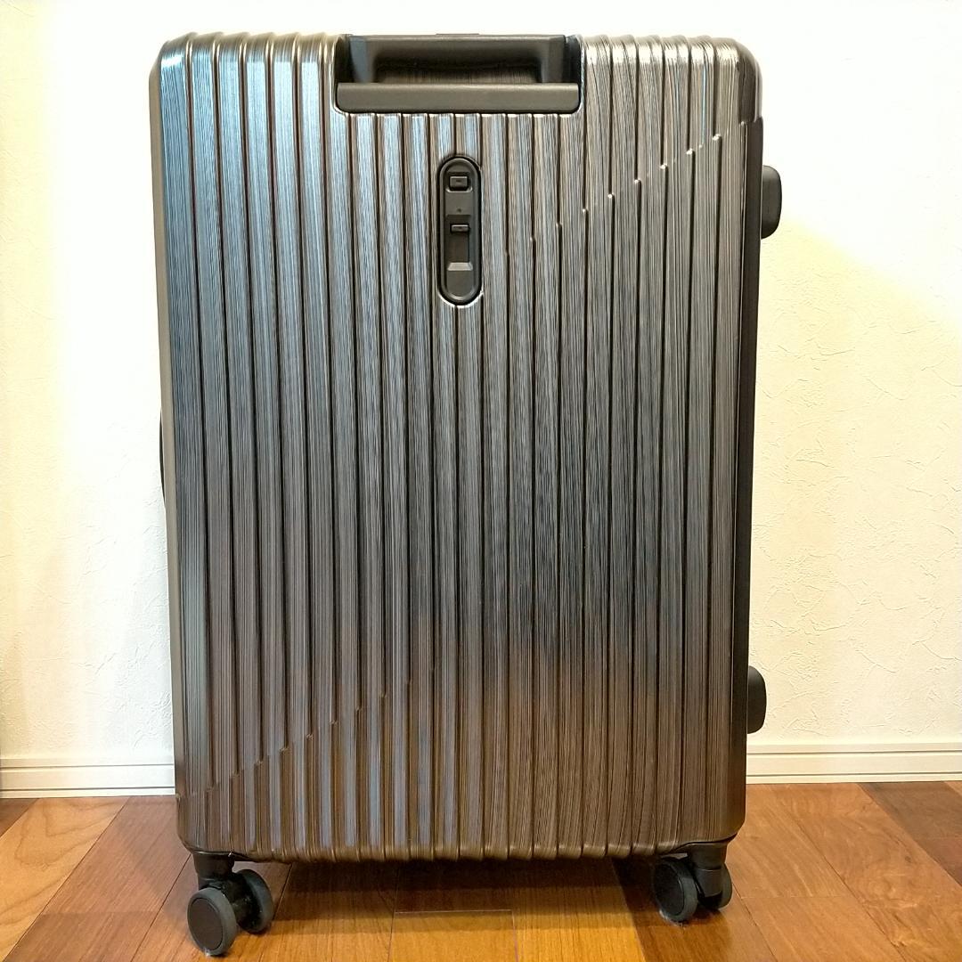 スーツケース エース クレスタ２ 85L ブラック ストッパー キャリーケース