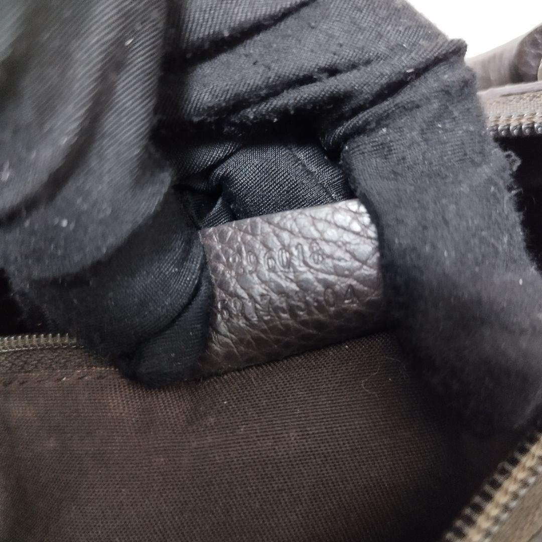 グッチ　アビー　ワンショルダーバッグ　ハンドバッグ　GG　肩掛け　キャンバス