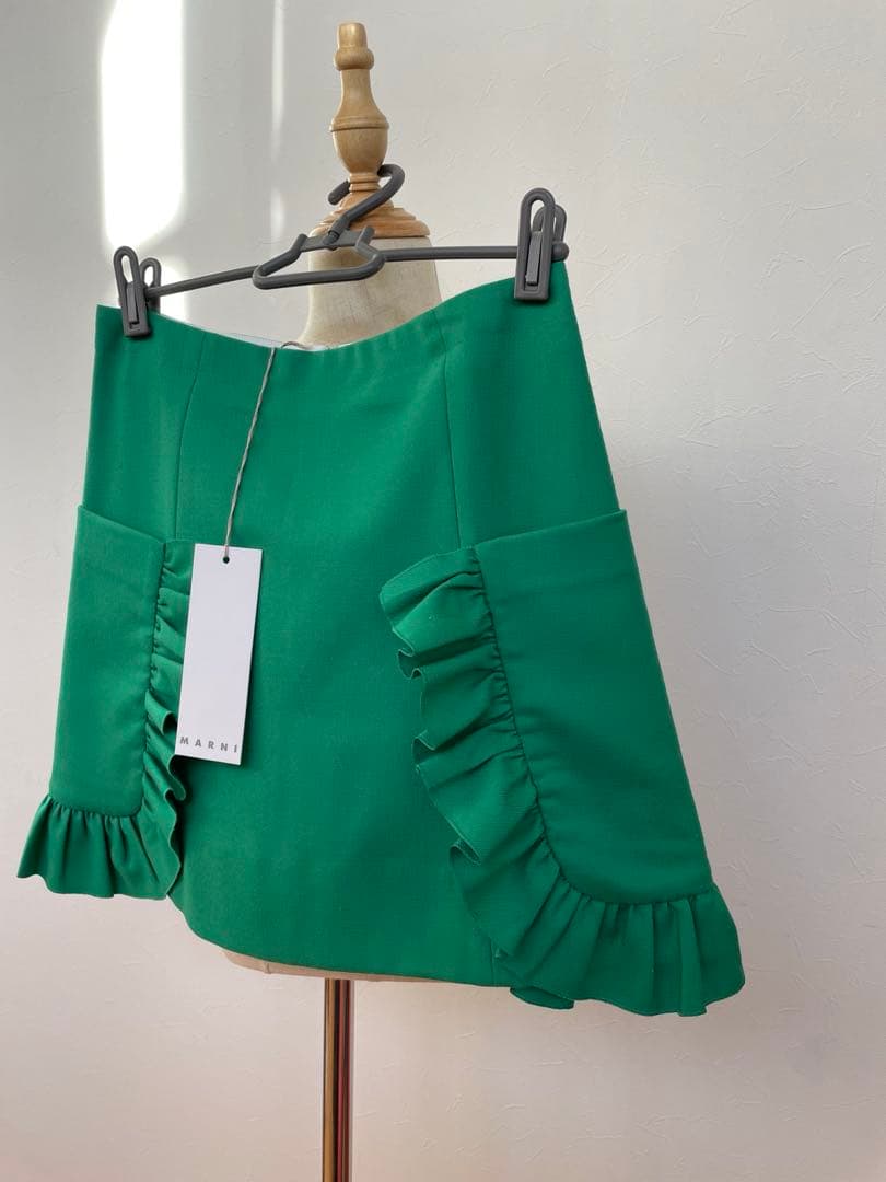 セール⚫︎MARNI⚫︎ グリーンのスカート 10Y